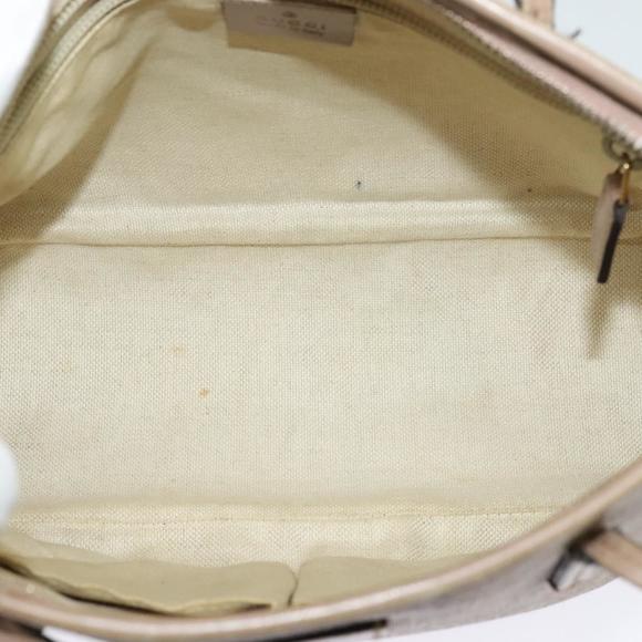 GUCCI GG Supreme Hand Bag PVC 2way Pink 353440 Auth BD1945 - Picture 10 of 16